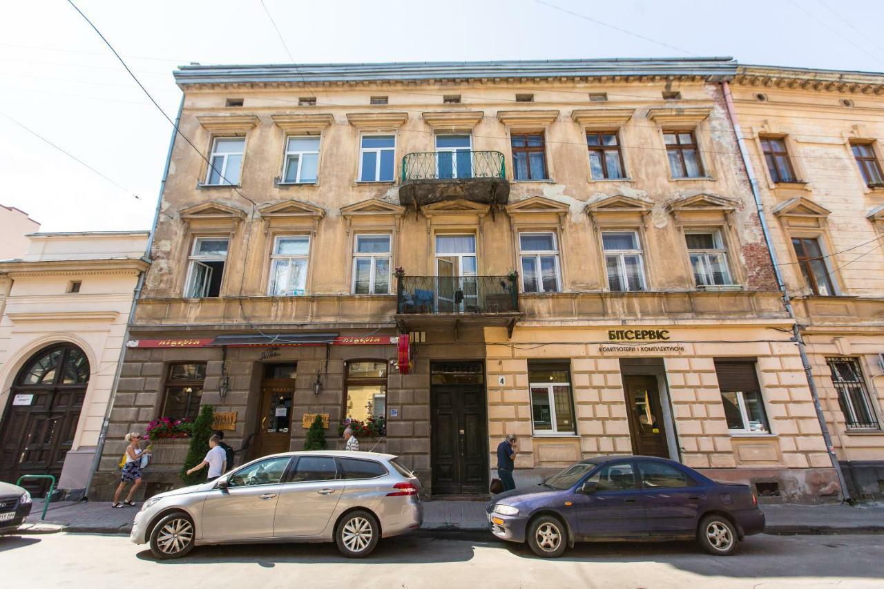 Apartment On Tuhan-Baranovskoho,4 利沃夫 外观 照片